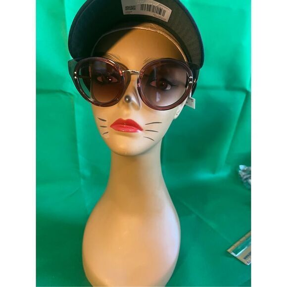 Sam Edelman womens SE116 Combo Metal UV Protective Cat-Eye Sunglasses main image 6